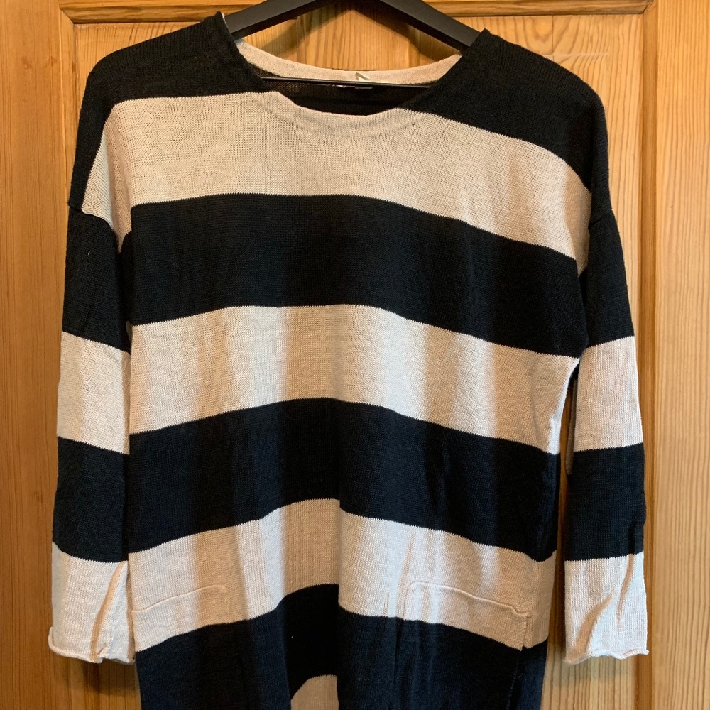 Eileen Fisher Striped Linen Tunic